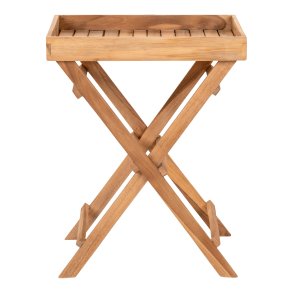 HOUSE NORDIC Ronda Teak Bakkebord - Bakkebord i teaktr 29*39*h49,5 cm