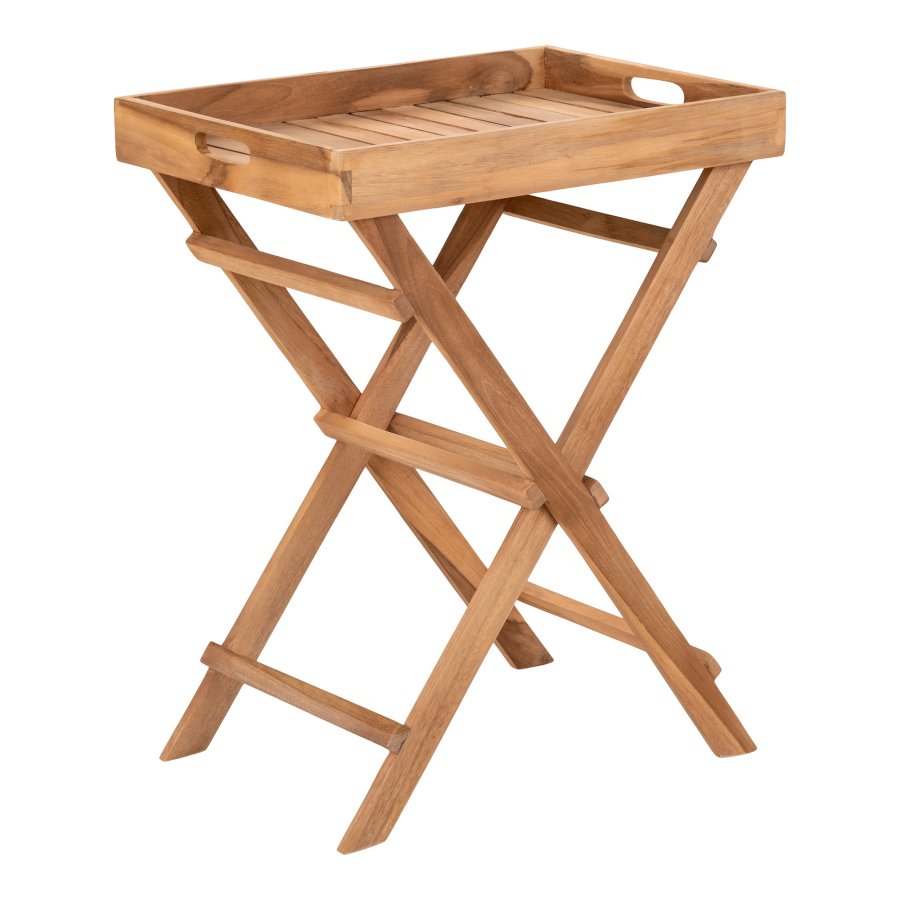 HOUSE NORDIC Ronda Teak Bakkebord - Bakkebord i teaktr 29*39*h49,5 cm