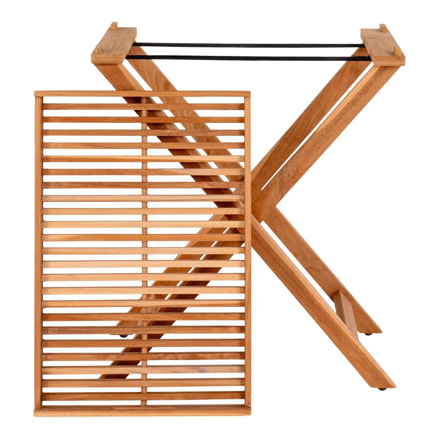 HOUSE NORDIC Ronda bakkebord, foldbar - natur teaktr (60x40x70)