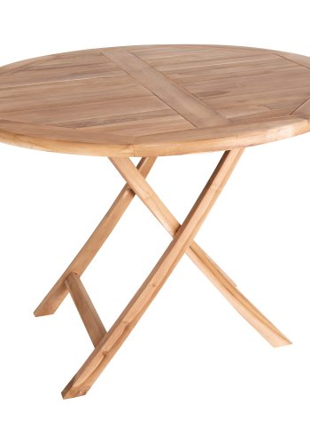 HOUSE NORDIC Oviedo spisebord - natur teaktr, rund (100)