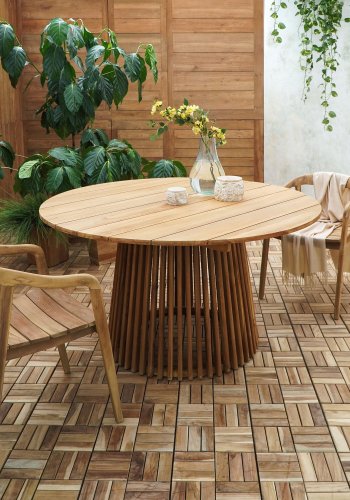 HOUSE NORDIC  Lorca Spisebord - Spisebord, teak, natur<br>120x75 cm