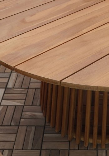 HOUSE NORDIC  Lorca Spisebord - Spisebord, teak, natur<br>120x75 cm