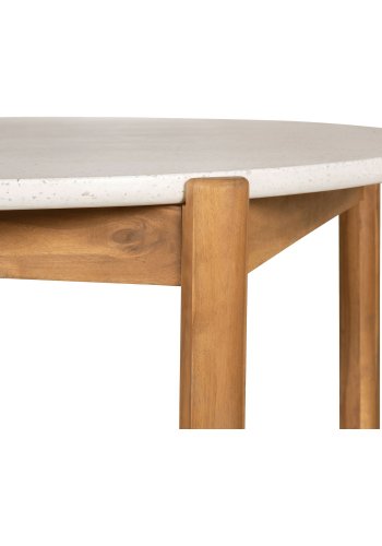 HOUSE NORDIC  Terracina Spisebord - Spisebord, akacie/terrazzo, natur, 120x76 cm