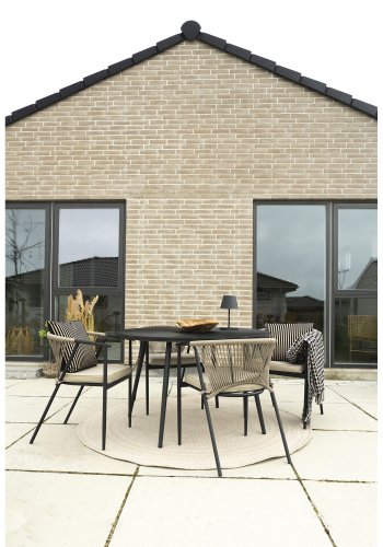 HOUSE NORDIC  Atlanta Spisebord - Spisebord i nonwood, sort, 120 cm