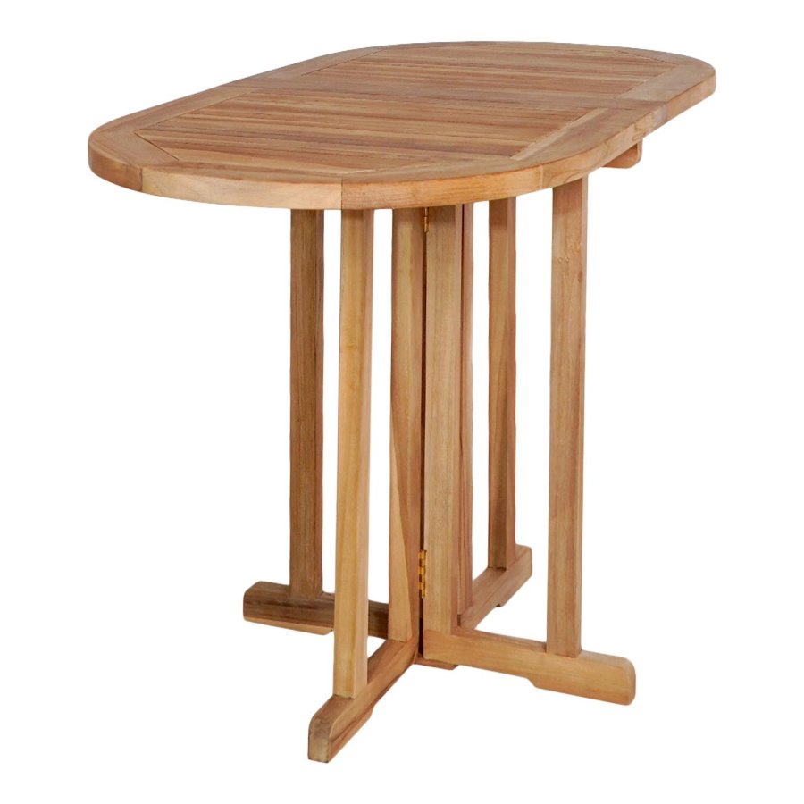 HOUSE NORDIC Huelva altanbord, foldbar - natur teak (120x60)