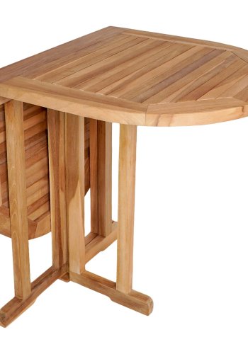 HOUSE NORDIC Huelva altanbord, foldbar - natur teak (120x60)