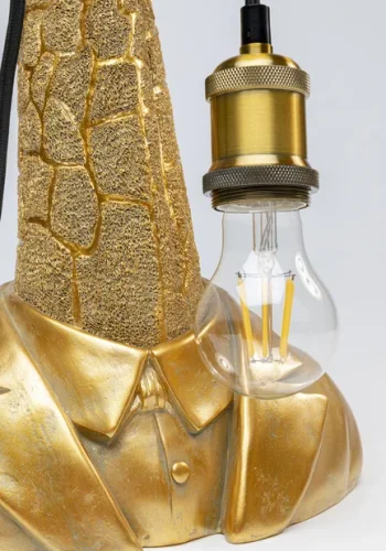 KARE DESIGN Animal Giraffe bordlampe - guld polyresin