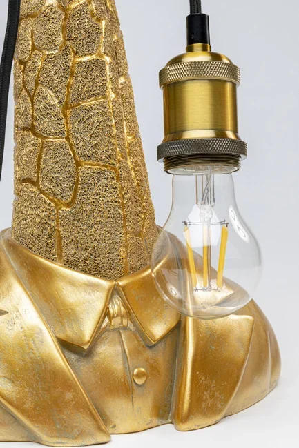 KARE DESIGN Animal Giraffe bordlampe - guld polyresin