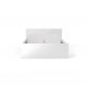 TVILUM Naia sengeramme - hvid hjglans (140x200)