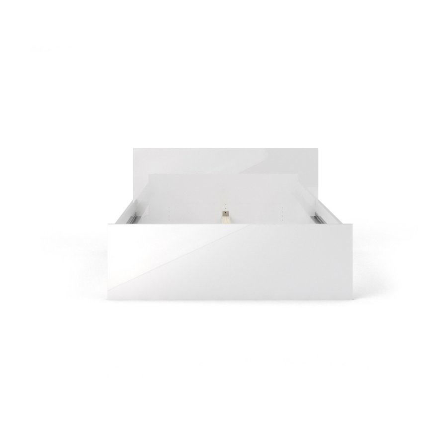 TVILUM Naia sengeramme - hvid hjglans (140x200)