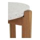 HOUSE NORDIC  Terracina Sidebord - Sidebord, akacie/terrazzo, natur<br>37x46 cm