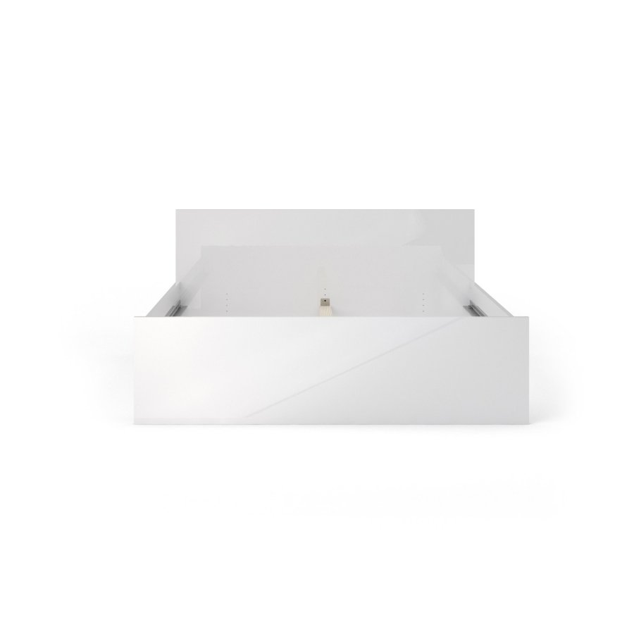 TVILUM Naia sengeramme - hvid hjglans (160x200) 