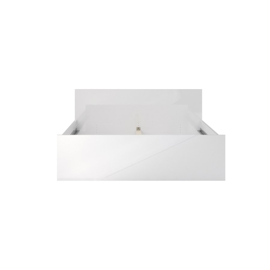 TVILUM Naia sengeramme - hvid hjglans (160x200) 