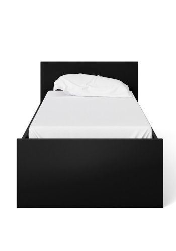 TVILUM Naia sengeramme - mat sort (90x190)
