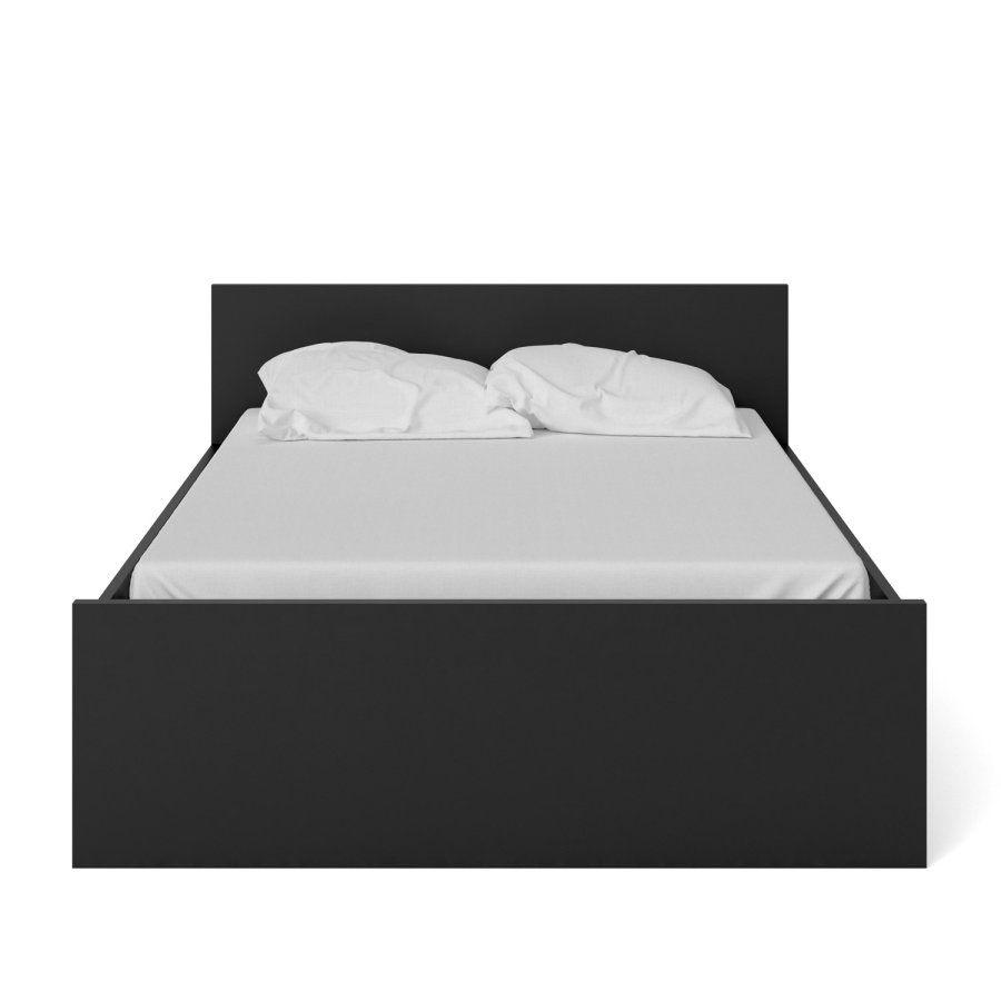 TVILUM Naia sengeramme - mat sort (140x190) 