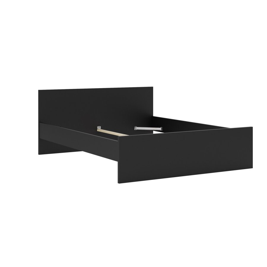 TVILUM Naia sengeramme - mat sort (160x200) 