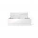 TVILUM Naia sengeramme - hvid hjglans (160x200)
