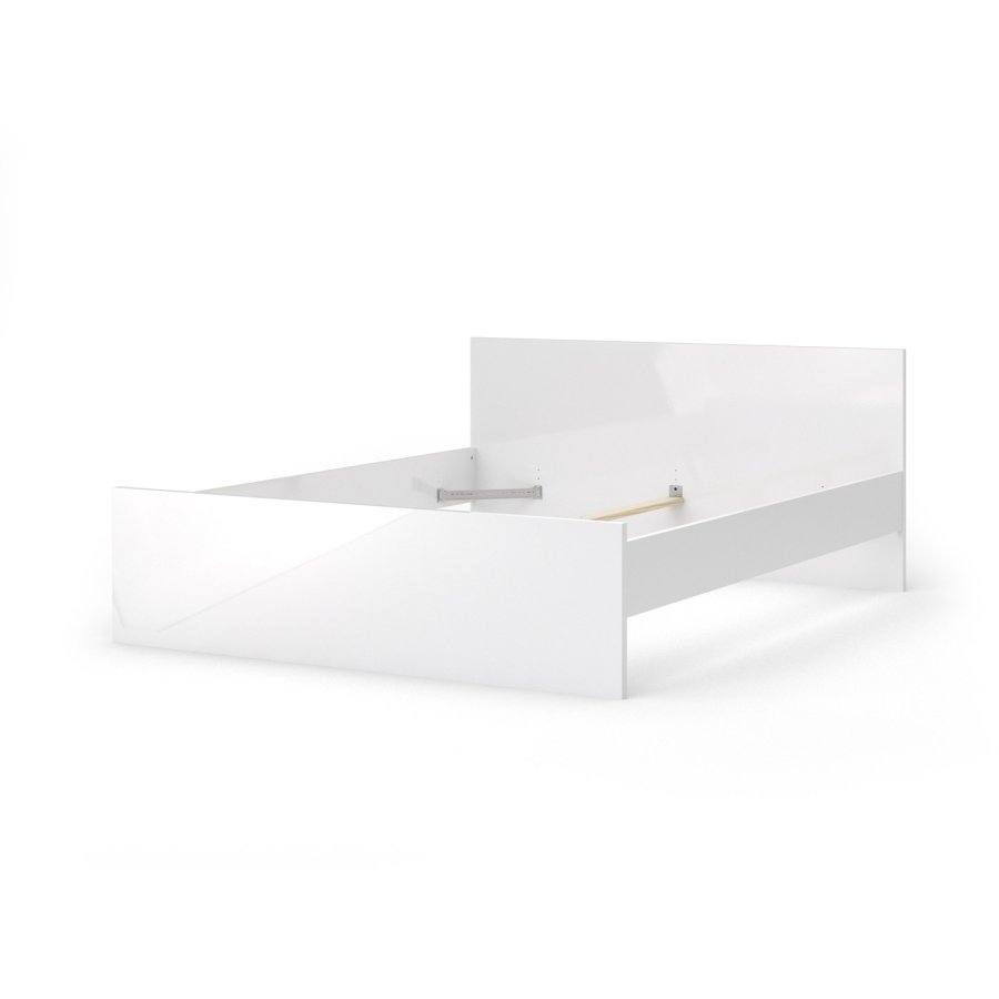 TVILUM Naia sengeramme - hvid hjglans (160x200)