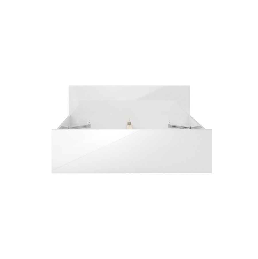 TVILUM Naia sengeramme - hvid hjglans (160x200)