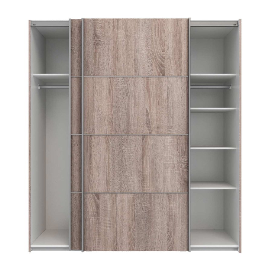 TVILUM Verona - Firenze hylder - hvid tr, bred, 3 stk.