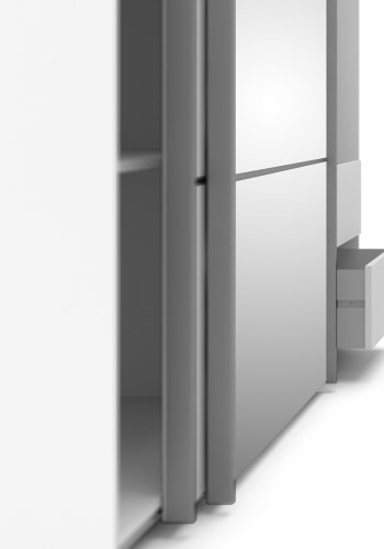 TVILUM  Verona/Firenze skuffesektion - Hvidt MDF, 3 skuffer