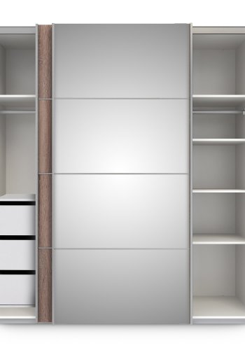 TVILUM Verona - Firenze hylder - hvid tr, bred, 3 stk.