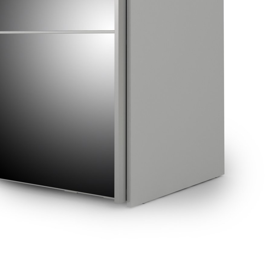 TVILUM Verona Skydedrsskab - hvid/spejlglas, m. 2 skydedre 