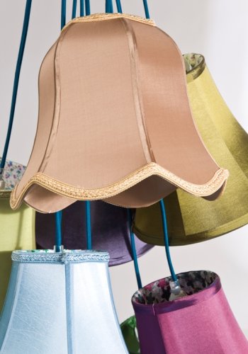 KARE DESIGN Saloon Flowers loftlampe - multifarvet stof