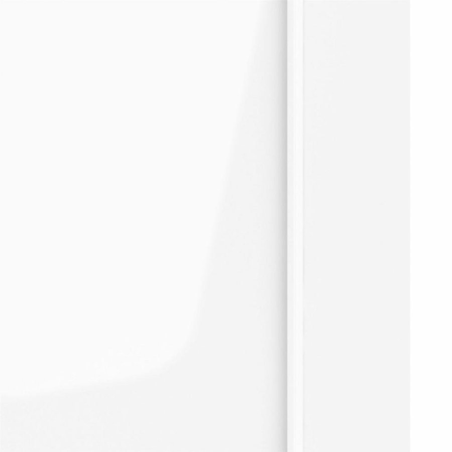 TVILUM Firenze garderobeskab, m. 2 skydelger - hvid folie og spnplade