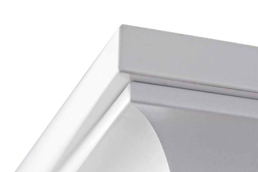 TVILUM Paris garderobeskab - hvid tr, 2 lger, m. 4 hylder