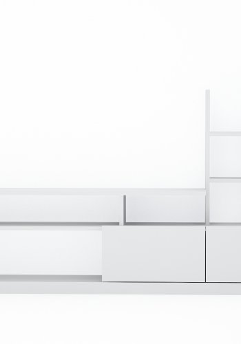 NORDVÄRK Dolunay tv-enhed, hvid