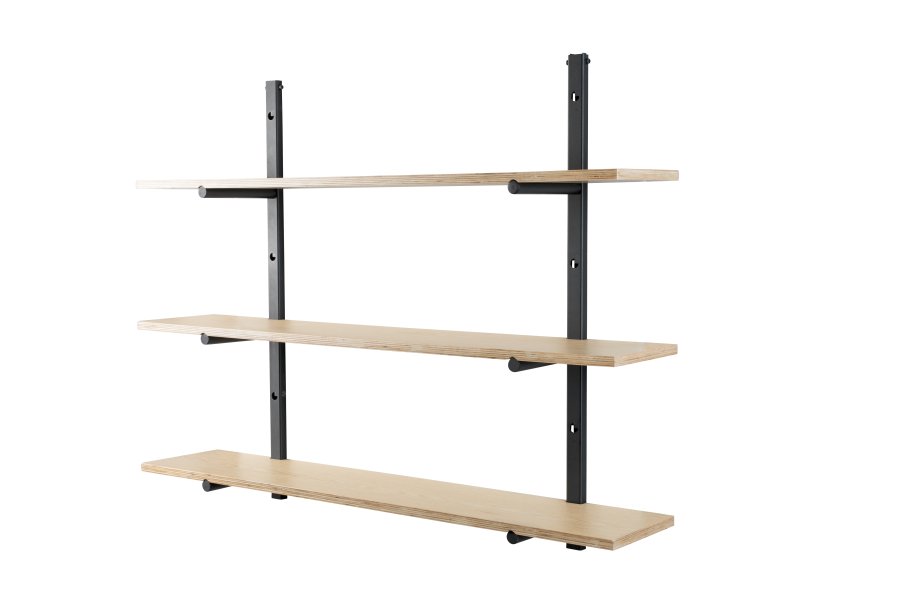ZUIVER Bundy Wall vghylde - natur krydsfinér og jern