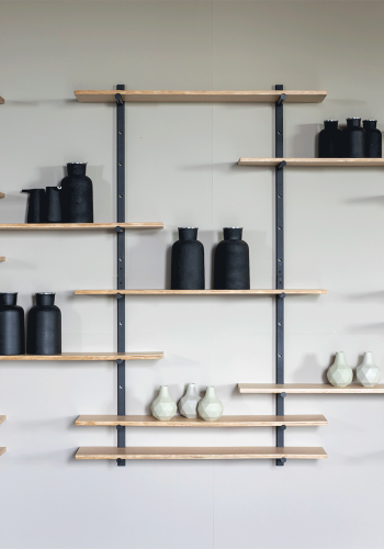 ZUIVER Bundy Wall vghylde - natur krydsfinér og jern