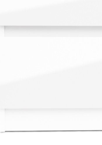 TVILUM Naia kommode -hvid hjglans tr, m. 6 skuffer