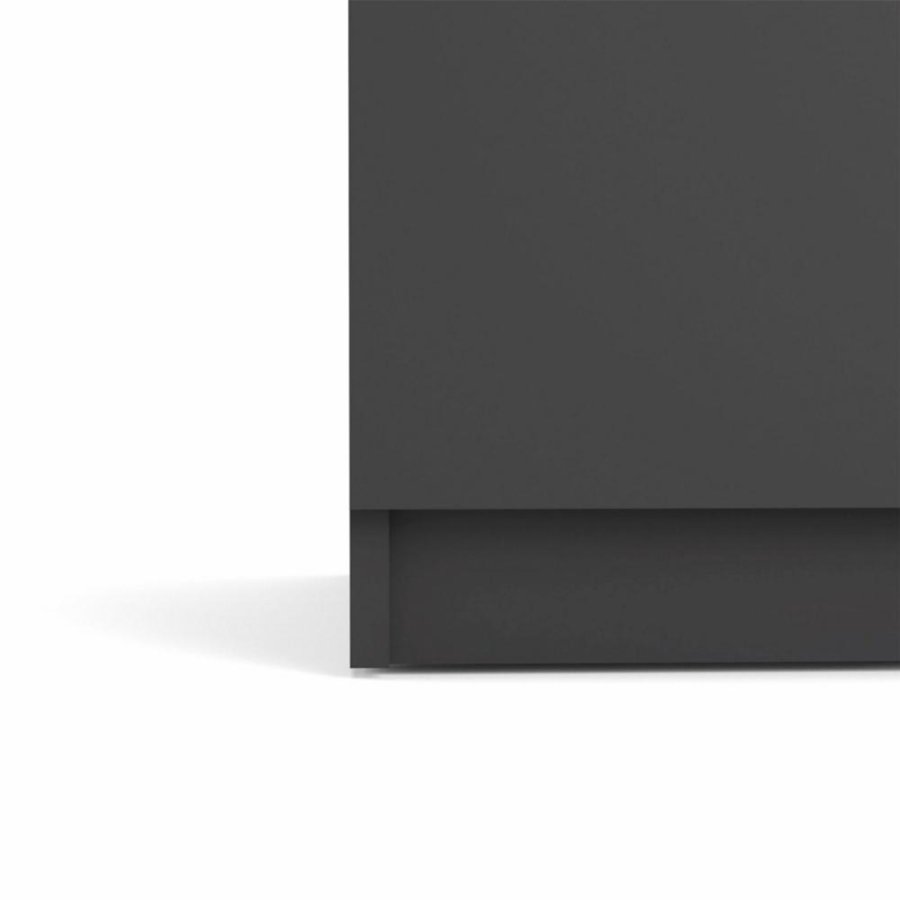 TVILUM Naia sknk, m. 2 lger og 1 skuffe - sort spnplade (80,4x40)