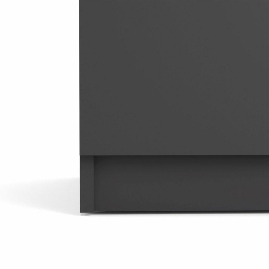 TVILUM Naia sknk, m. 2 lger og 4 skuffer - sort spnplade (120,8x50)