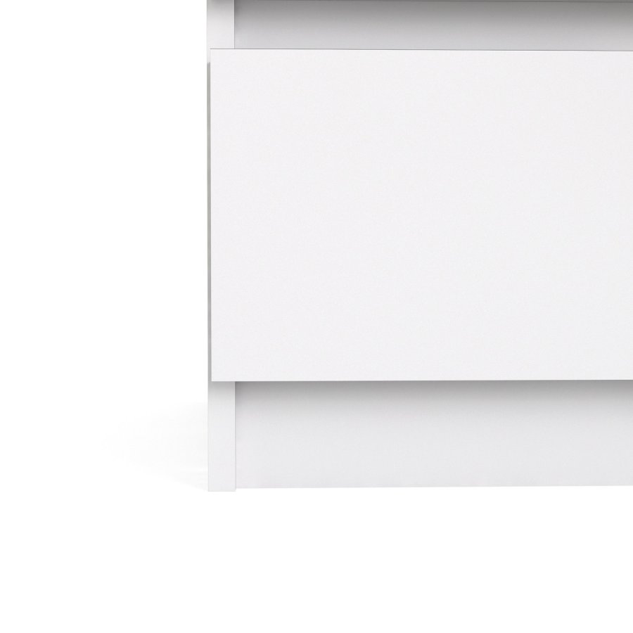 TVILUM Naia kommode - hvid hjglans, m. 3 skuffer 