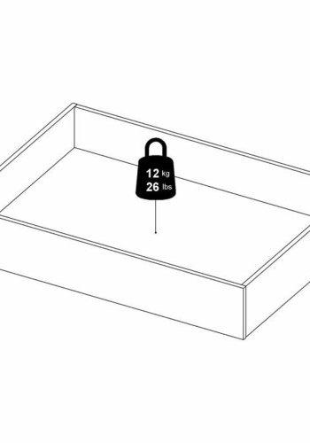 TVILUM Naia sengeskuffe - hvid spnplade (st af 2)