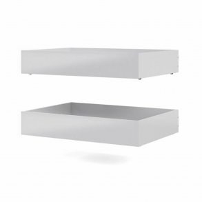 TVILUM Naia sengeskuffe - hvid spnplade (st af 2)