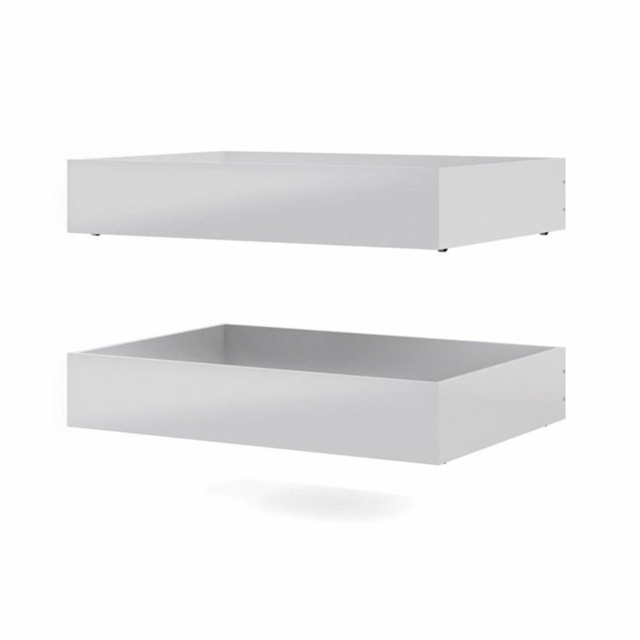 TVILUM Naia sengeskuffe - hvid spnplade (st af 2)