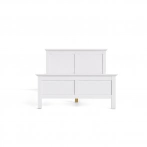 TVILUM Paris sengeramme - hvid tr (140x200)