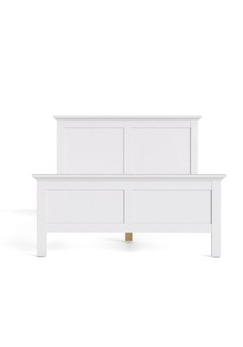 TVILUM Paris sengeramme - hvid tr (140x200)