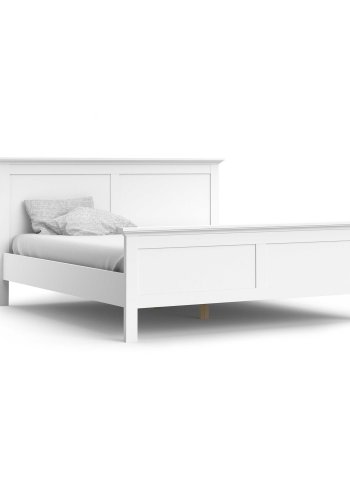 TVILUM Paris sengeramme - hvid tr (180x200)