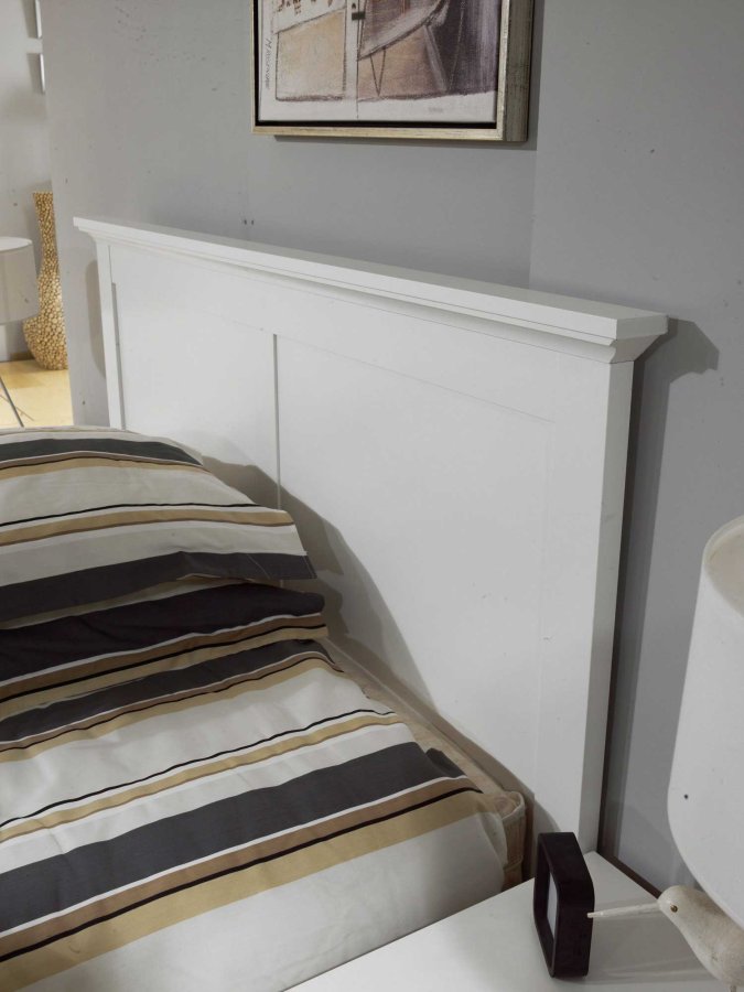 TVILUM Paris sengeramme - hvidt tr, 140x200