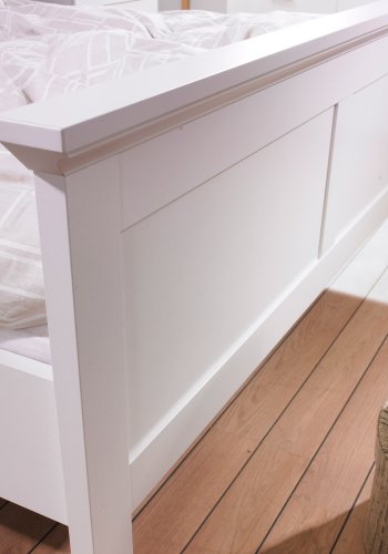 TVILUM Paris sengeramme - hvidt tr, 180x200