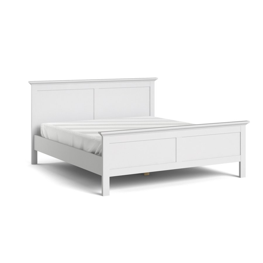 TVILUM Paris sengeramme - hvidt tr, 180x200