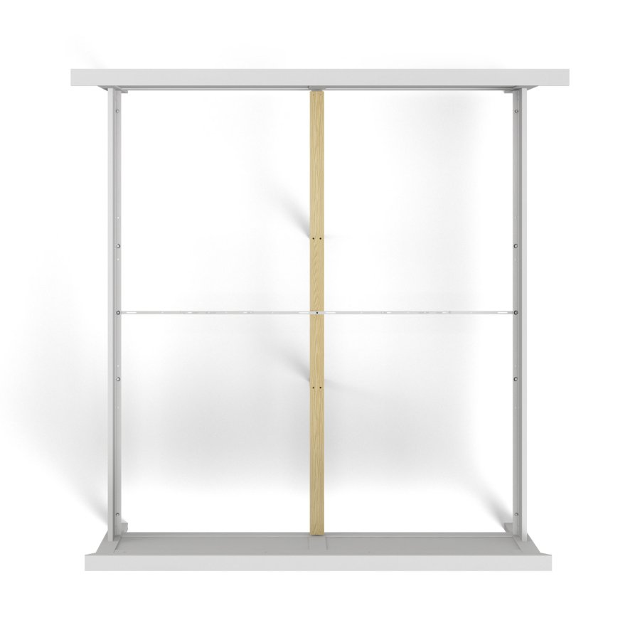 TVILUM Paris sengeramme - hvidt tr, 180x200