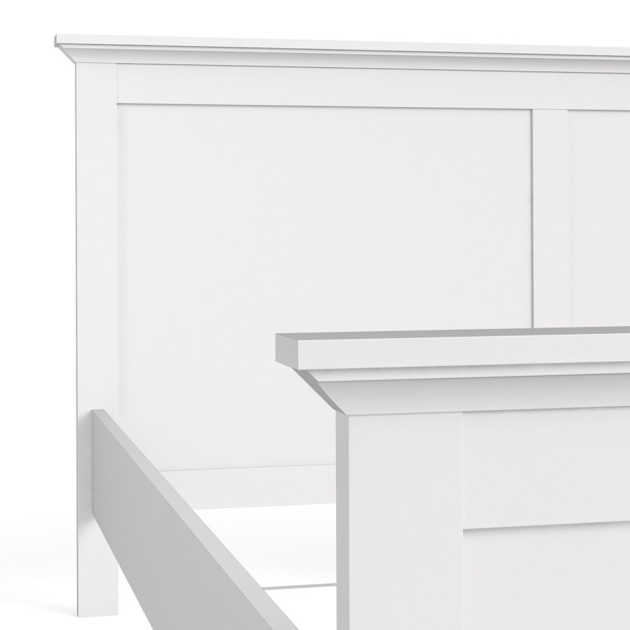 TVILUM Paris sengeramme - hvidt tr, 180x200