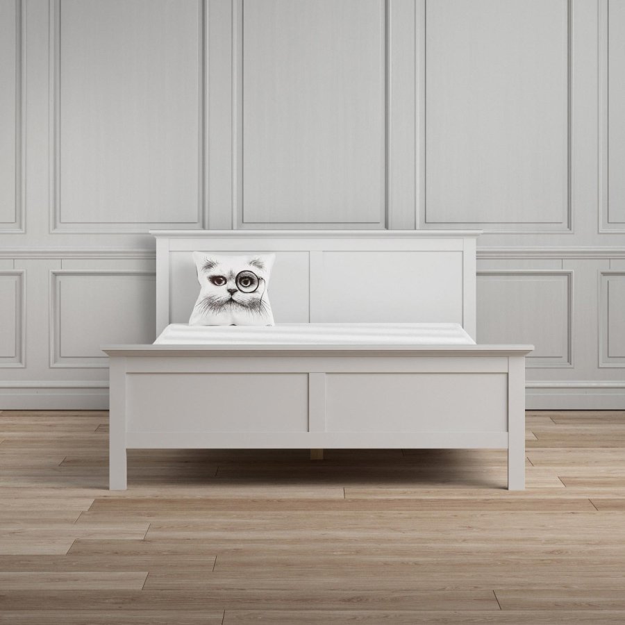 TVILUM Paris sengeramme - hvidt tr, 180x200