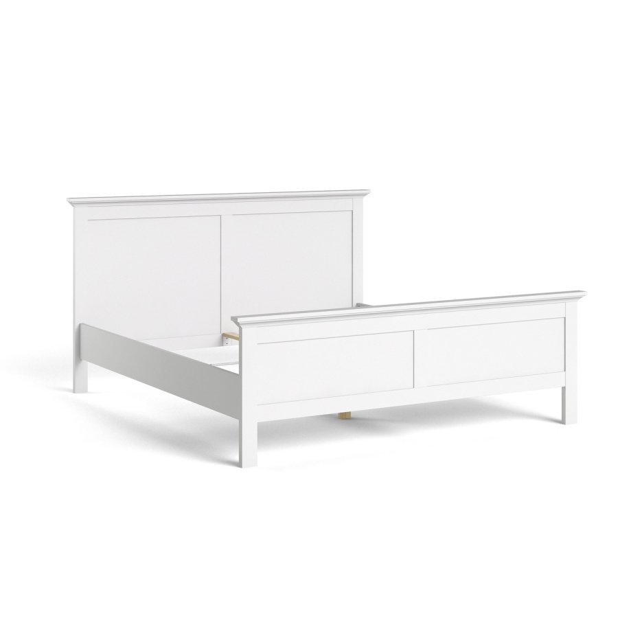 TVILUM Paris sengeramme - hvidt tr, 180x200